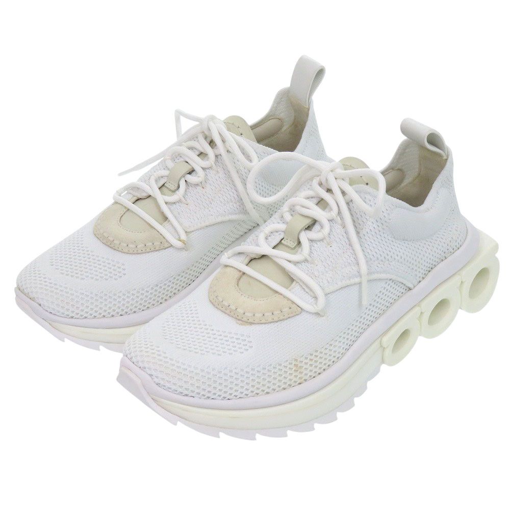 新品同様 サルヴァトーレフェラガモ 'Nima' sneakers 0760648BIANCO