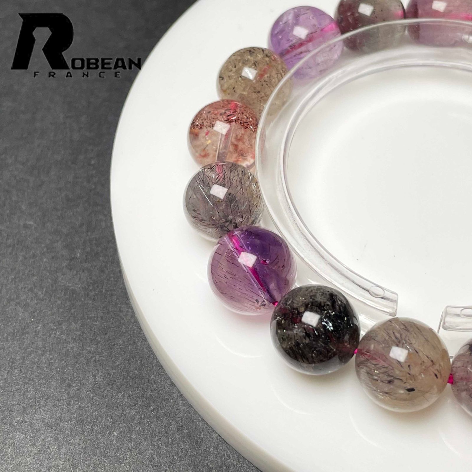 絶賛 EU製 定価27万円☆ROBEAN・スーパーセブン☆パワーストーン