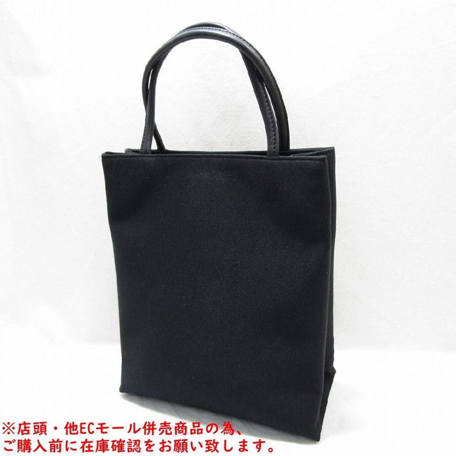 ⭐️新品未使用⭐️　バーバリー　ノバチェック　ハンドバッグ　ユニセックス　ブラック 併売商品※◇中古美品◇BURBERRY【バーバリー】ハンドバッグ キャンバス