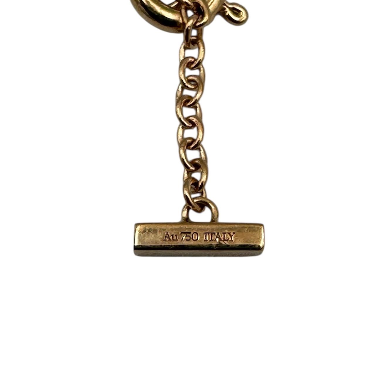 Tiffany　ティファニー ブレスレット Tスマイル　ミニ　k18 Au750 Tiffany T Tiffany&Co. ティファニー Tスマイル ミニ ブレスレット