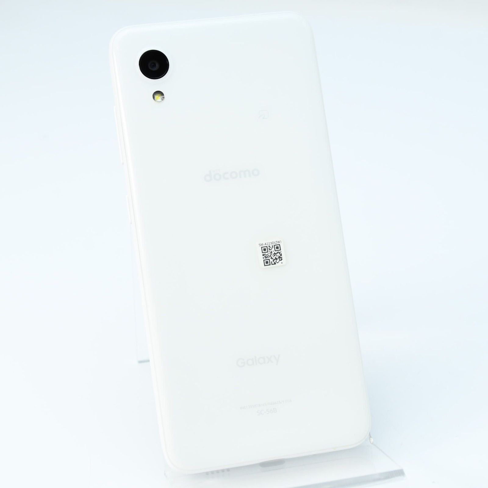 美品＊電池良好】SIMフリー docomo Galaxy A22 5G SC-56B ホワイト
