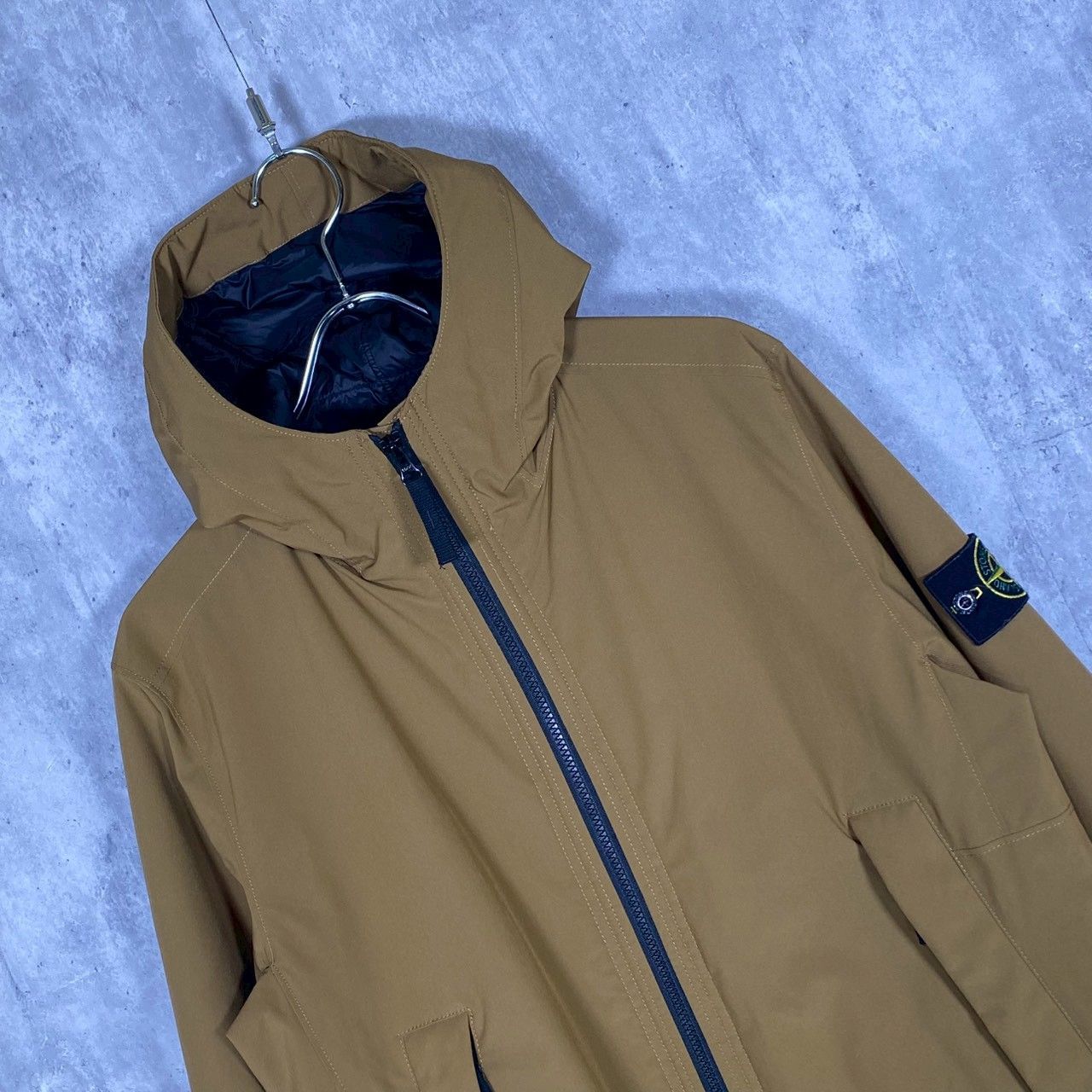 STONE ISLAND』ストーンアイランド (M) ワッペンロゴ ナイロン