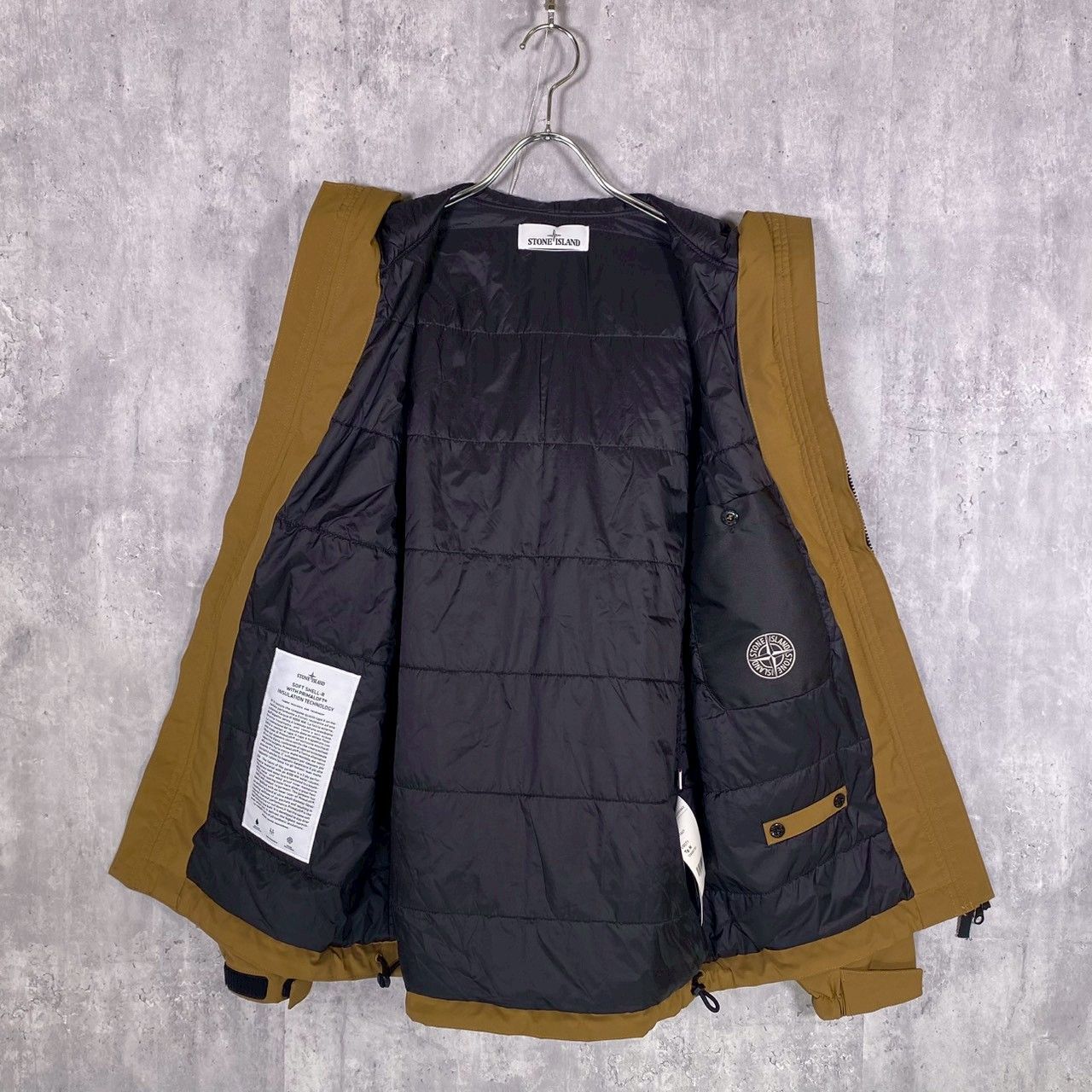 STONE ISLAND』ストーンアイランド (M) ワッペンロゴ ナイロン