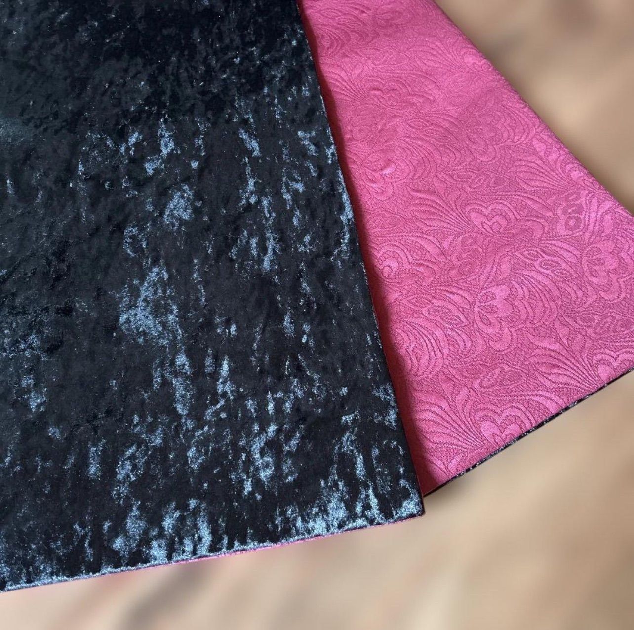 仕立品 全通 リバーシブル袋帯 ／ブラック×ワインレッド - メルカリ