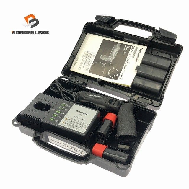 品 Panasonic パナソニック 7.2 V スティックインパクトドライバー -H バッテリー 充電器 ケース付 コメあり118804