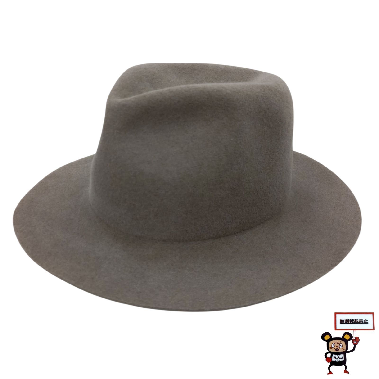 74.CA 4 LA × BLACK SIGN ラビットファー ハット 店舗併売品