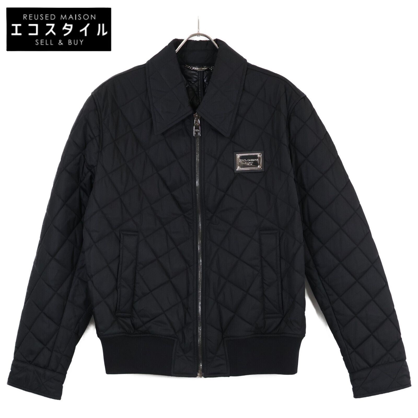 DOLCE&GABBANA ドルチェアンドガッバーナ G9XQ6T ﾌﾞﾗｯｸ ｷﾙﾃｨﾝｸﾞ ﾌﾞﾙｿﾞﾝ