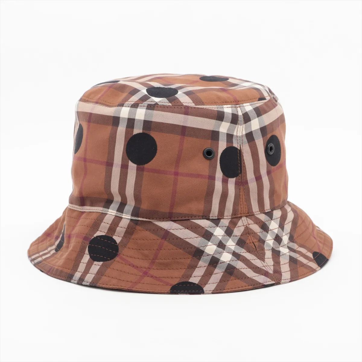 バーバリー ノバ チェック ポルカドットチェック バケットハット バケハ 帽子 メンズ レディース MMM DB 53-4