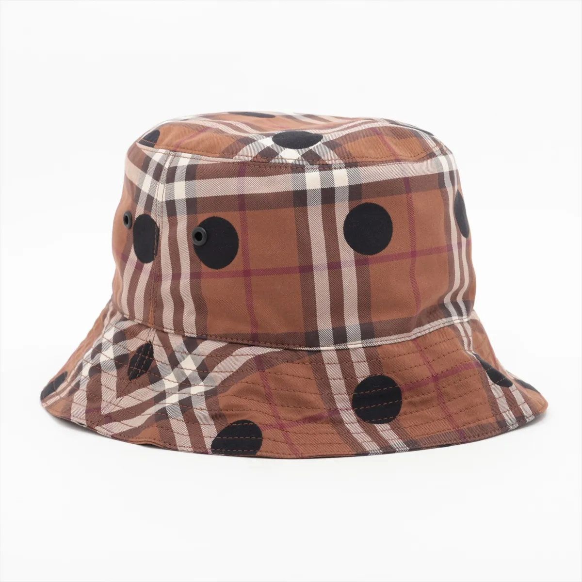 バーバリー ノバ チェック ポルカドットチェック バケットハット バケハ 帽子 メンズ レディース MMM DB 53-4