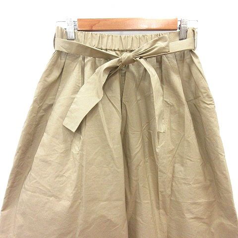 ビアズリー BEARDSLEY ガリャルダガランテ ワイドパンツ F ベージュ