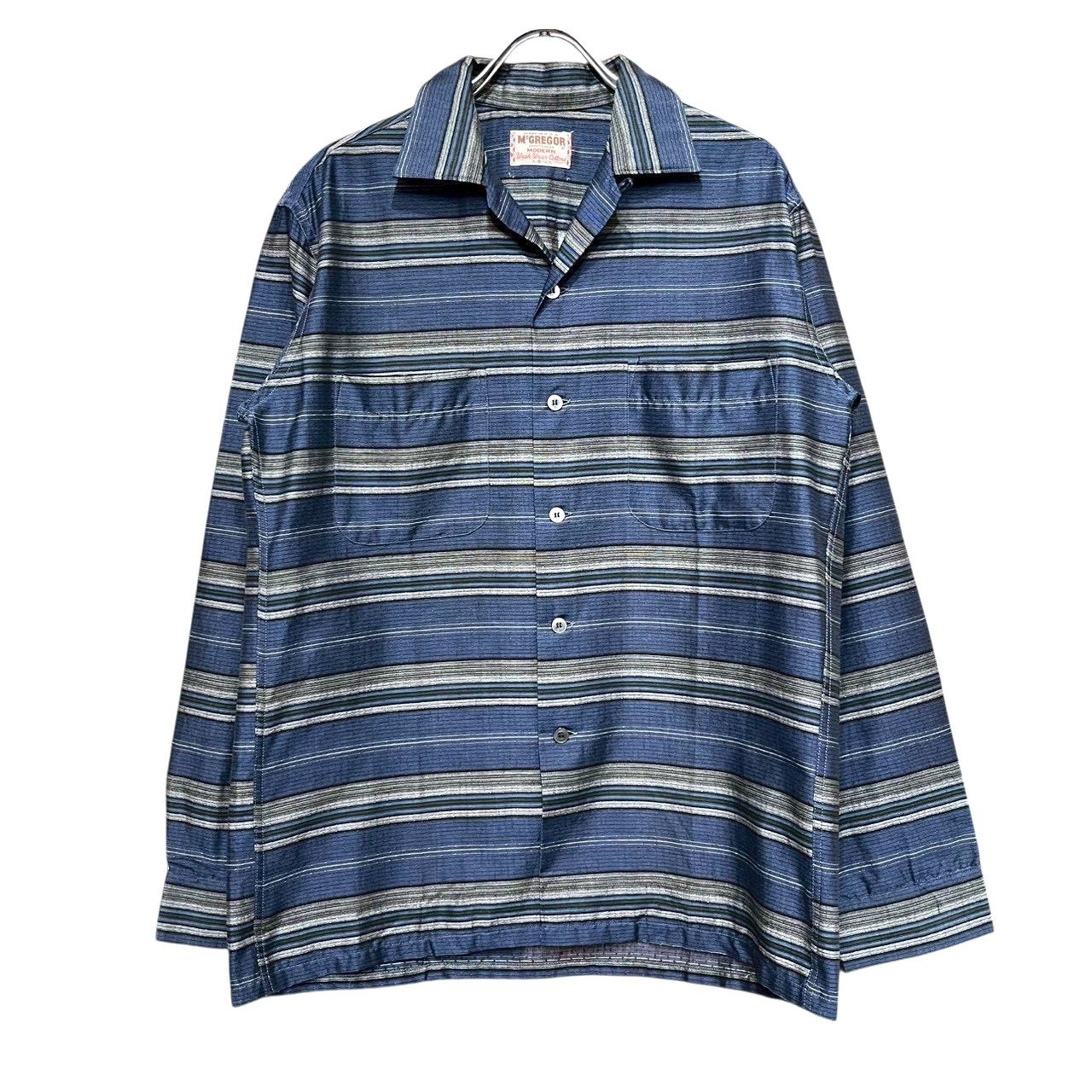 Deadstock!! 60s ビンテージ McGregor オープンカラー コットンシャツ