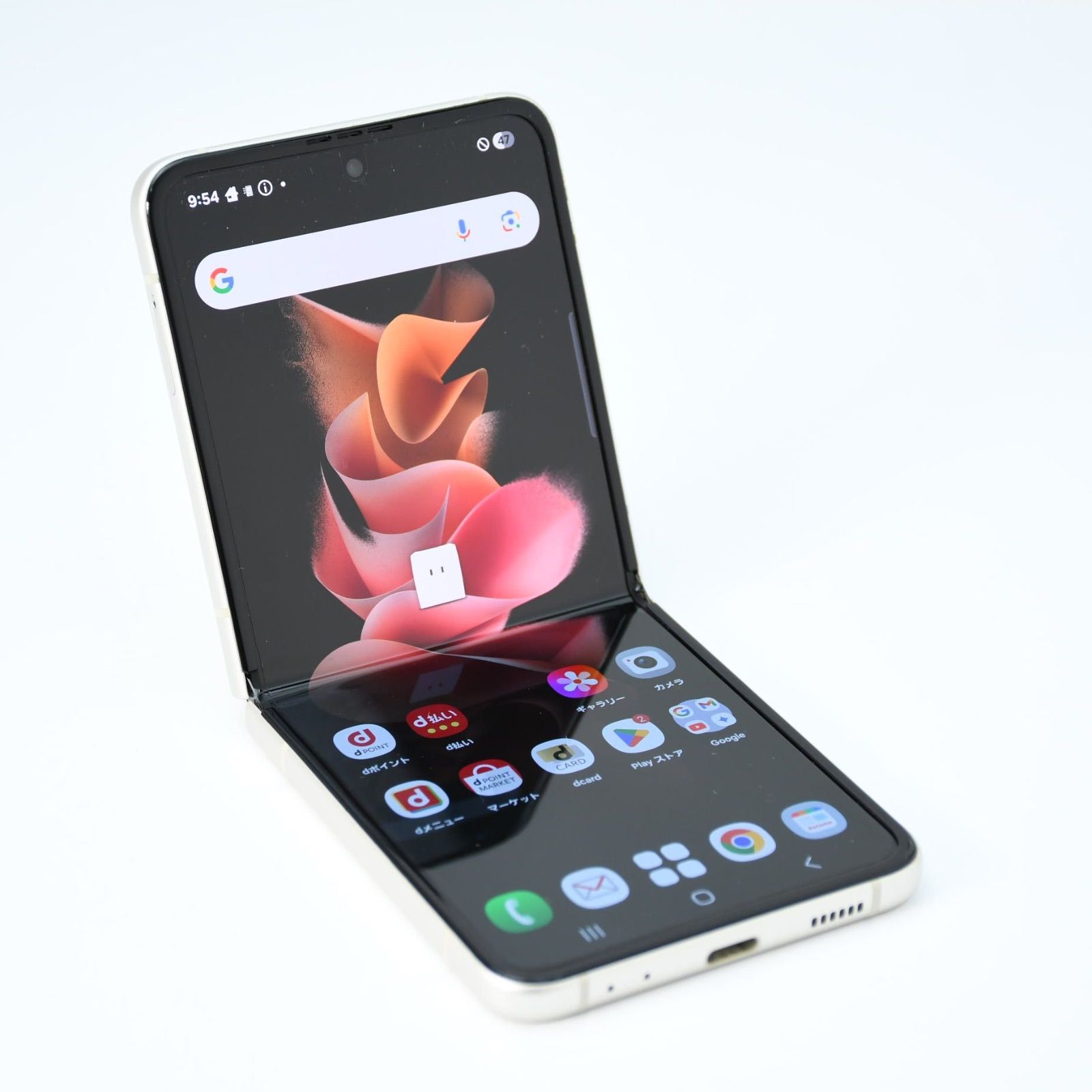液晶美品＊電池良好】SIMフリーdocomo Galaxy Z Flip3 5G SC-54B