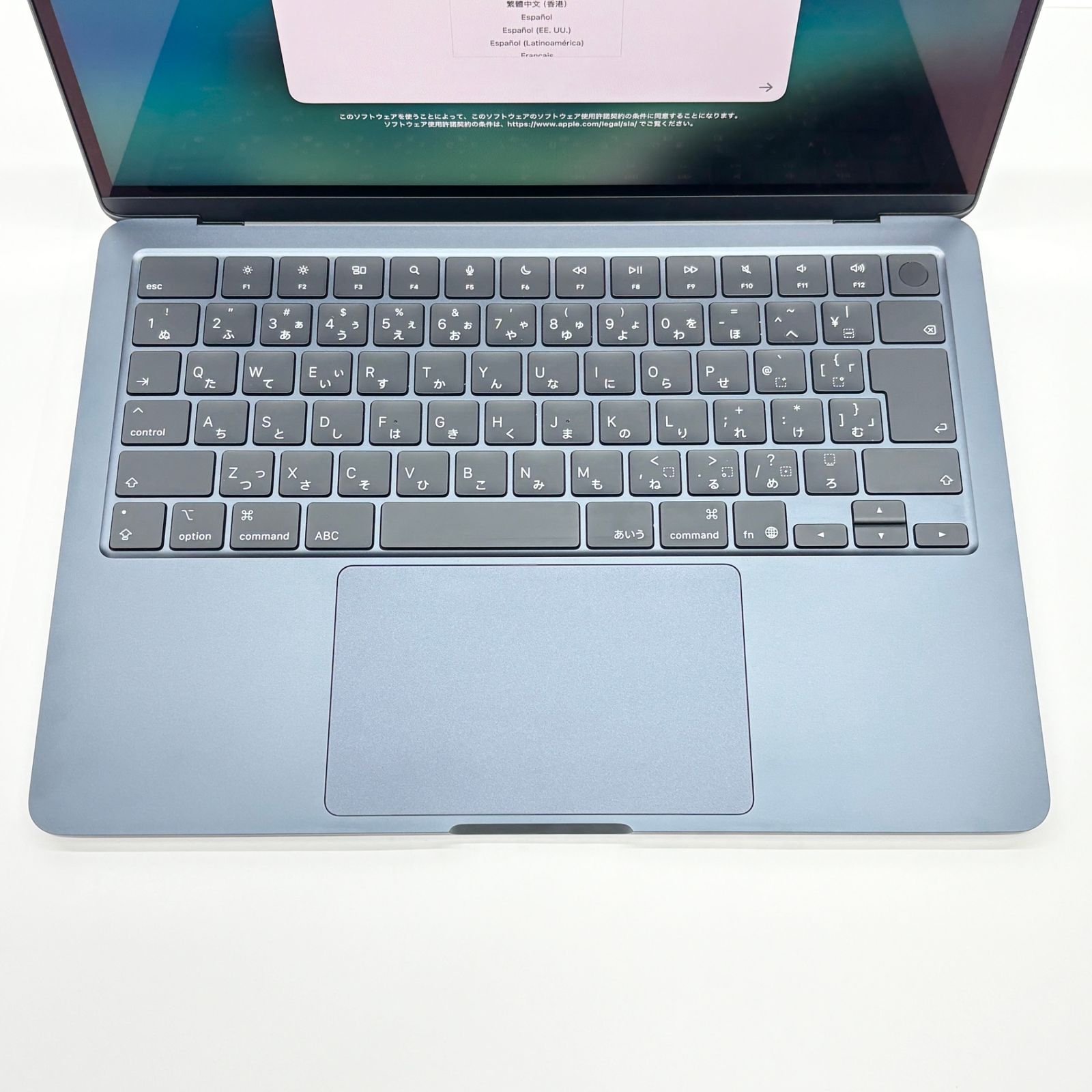 美品 新品同様 Apple MacBook Air MW123J/A M4 2025 16GB SSD 256GB 充