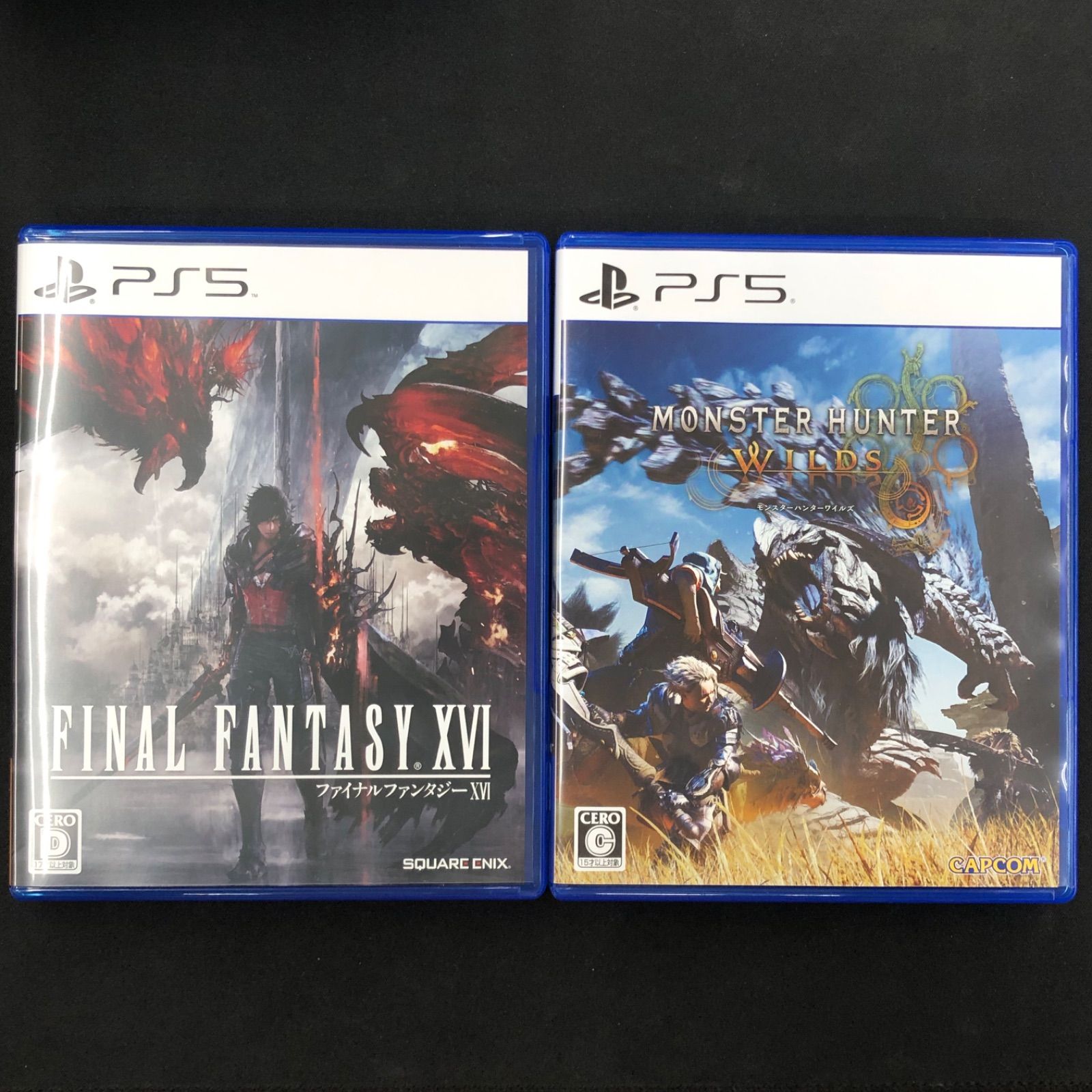 中古 PS5 FF16 モンハンワイルズ セット - メルカリ