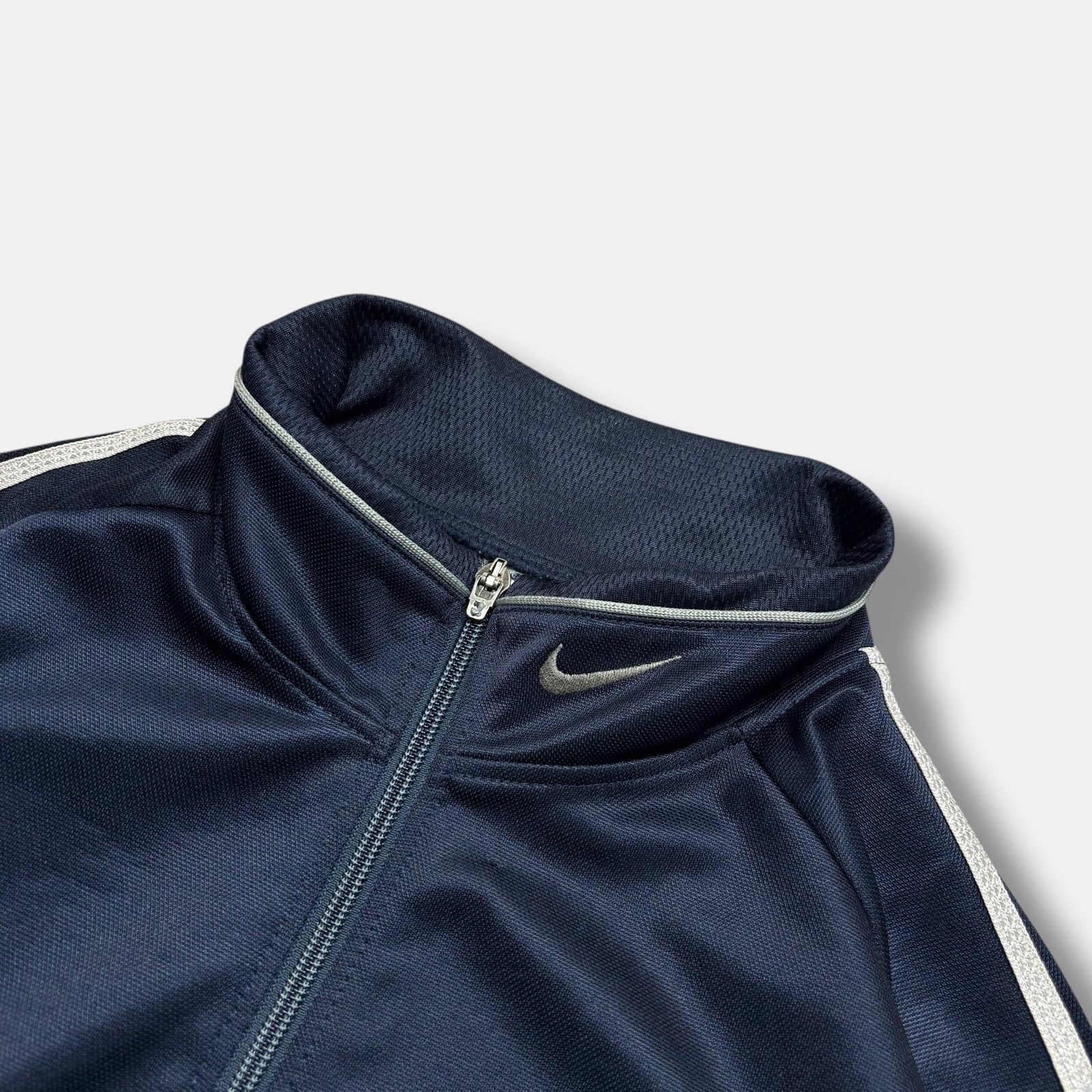 NIKE track jacket y2k テック系 ネイビー XL - メルカリ