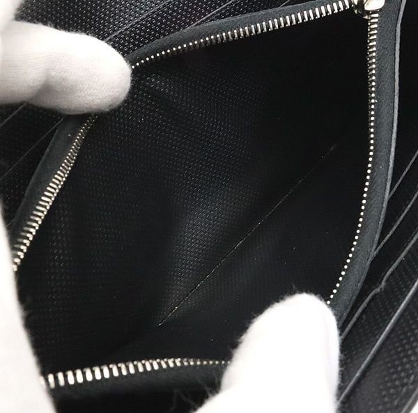  エルメス HERMES ケリーウォレット ロング 長財布 グランアッシュ ブラック SV金具 O刻印 2011年 17800 長財布 小物