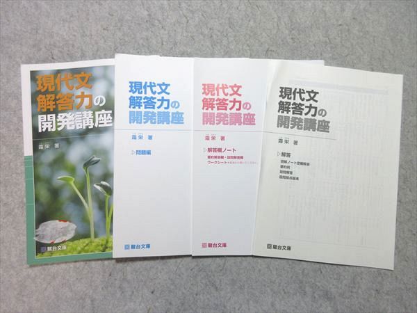 駿台文庫 現代文解答力の開発講座 2018 霜栄 010m1B - メルカリ