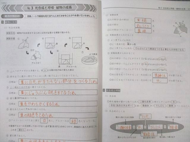 浜学園 小5 サイエンス理科 第1～3分冊 通年セット 計3冊 057M2C