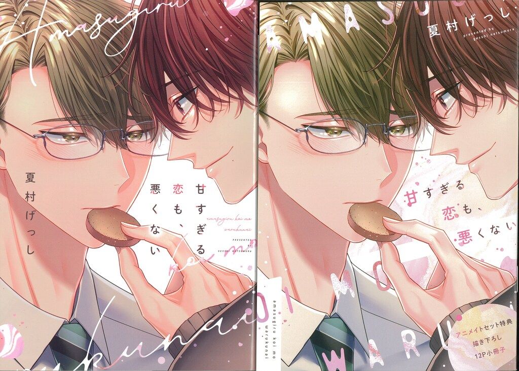 新書館 ディアプラスコミックス 夏村げっし 甘すぎる恋も、悪くない