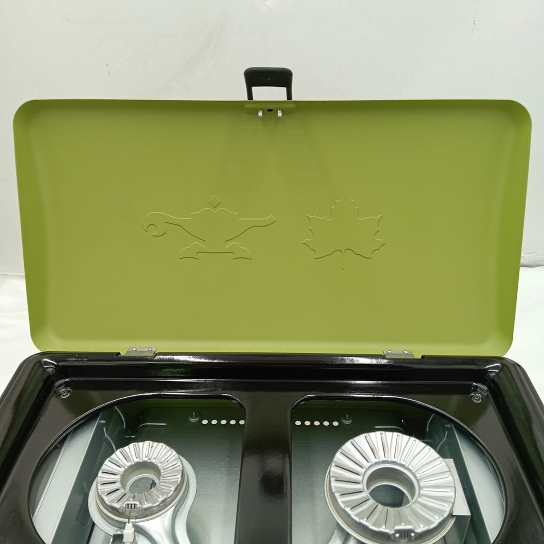 ◇LOGOS(ロゴス) ポータブル ガス カセットコンロ 2バーナー 耐荷重20