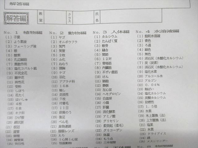 浜学園 小6 (七冠特訓) 第1〜3回 男子最難関中