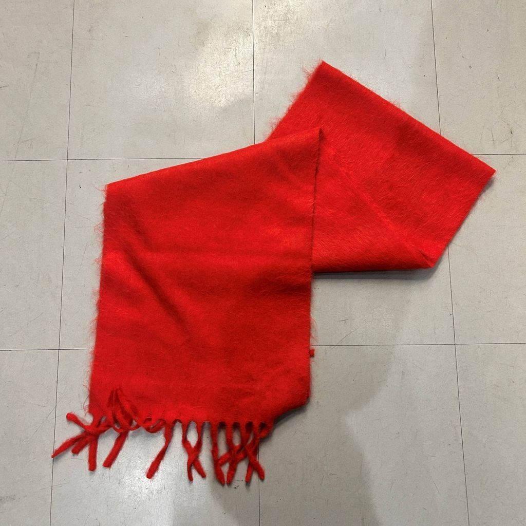 Acne Studios アクネストゥディオズ Fringed Alpaca Wool Scarf