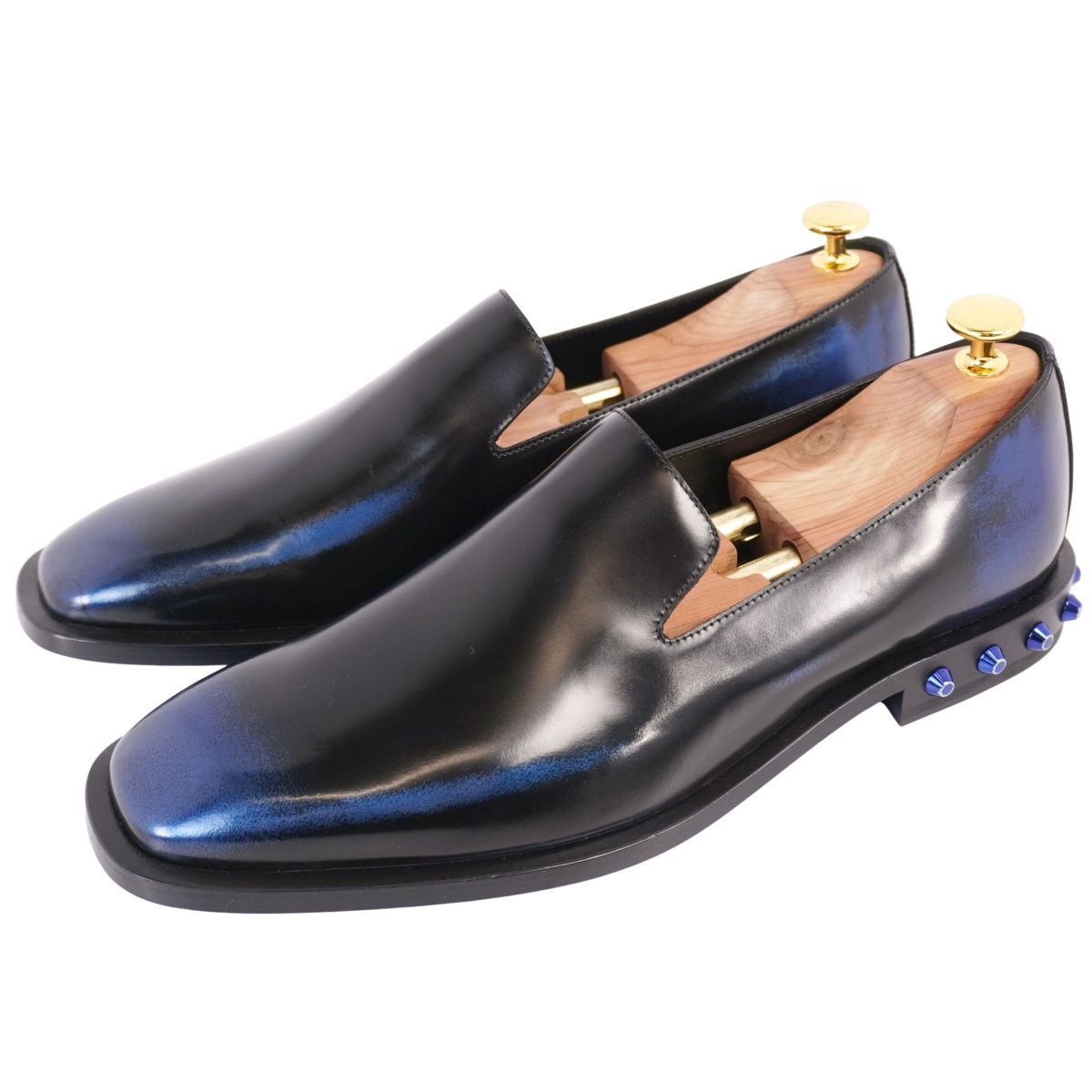 未使用 ジミーチュウ JIMMY CHOO スリッポン レザーシューズ ビジネス