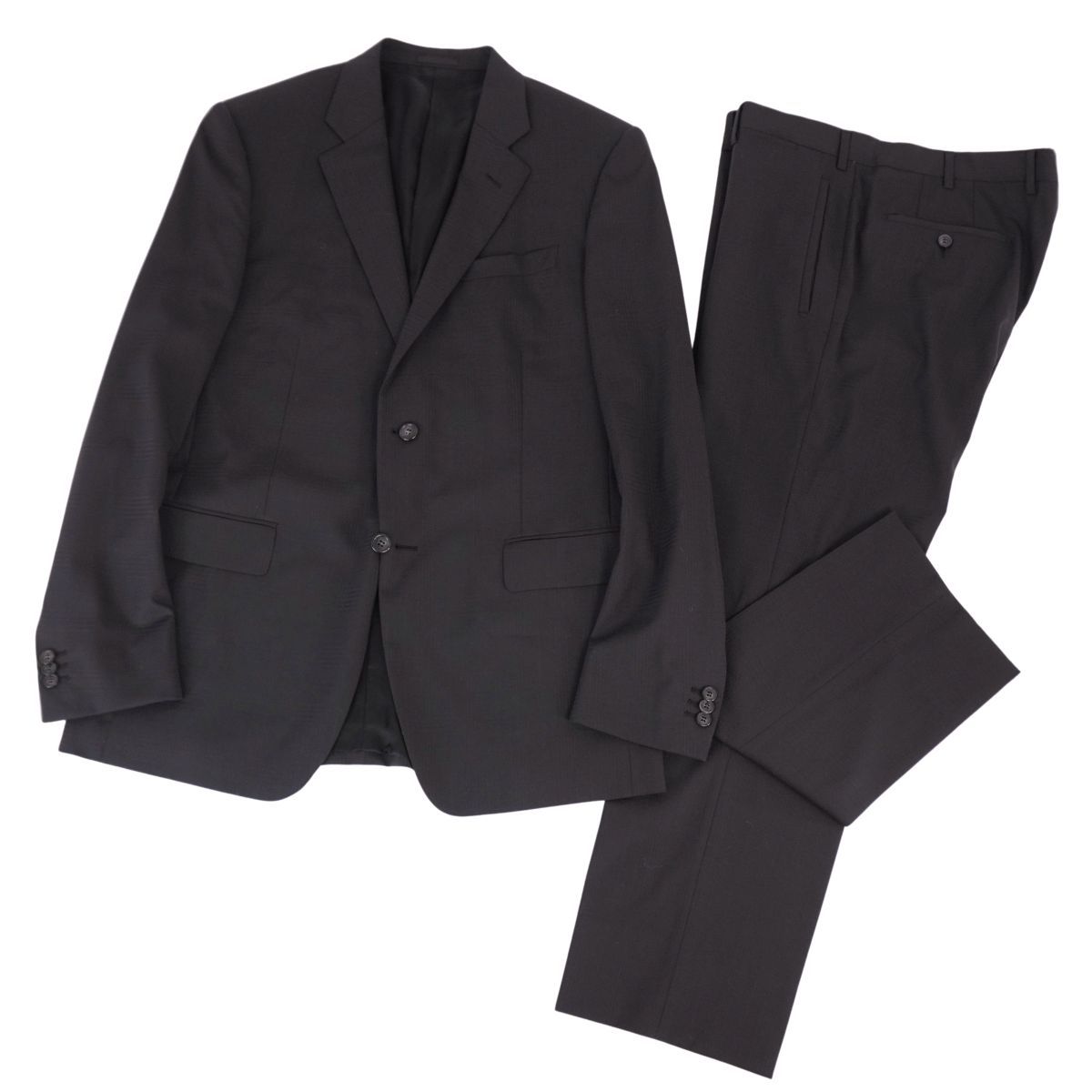 PRADA(プラダ) スーツ セットアップ 美品 プラダ PRADA セットアップ スーツ シングル チェック ウール