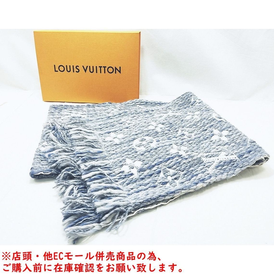 併売商品※◇中古美品◇LOUIS VUITTON【ルイヴィトン】エシャルプ・ロゴ