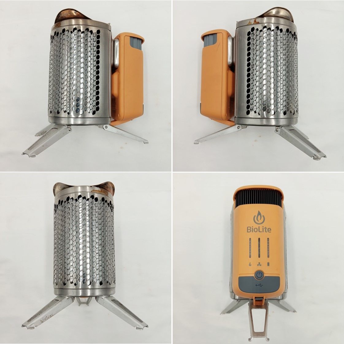◇BioLite(バイオライト) キャンプストーブ2、ポータブルグリル セット