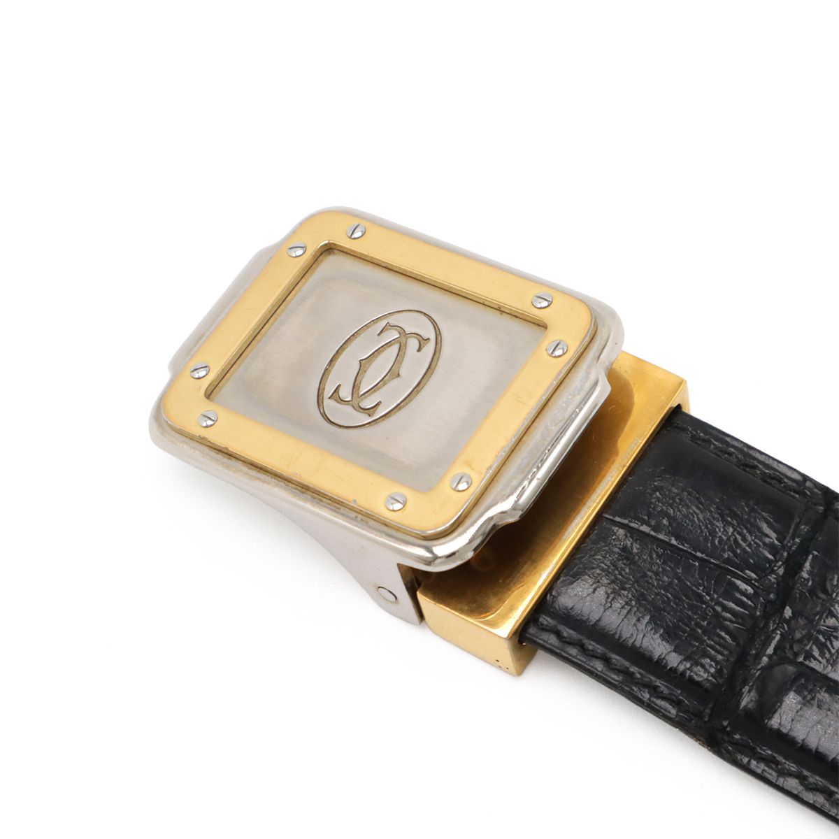 Cartier カルティエ サントス マスト ベルト クロコダイル レザー