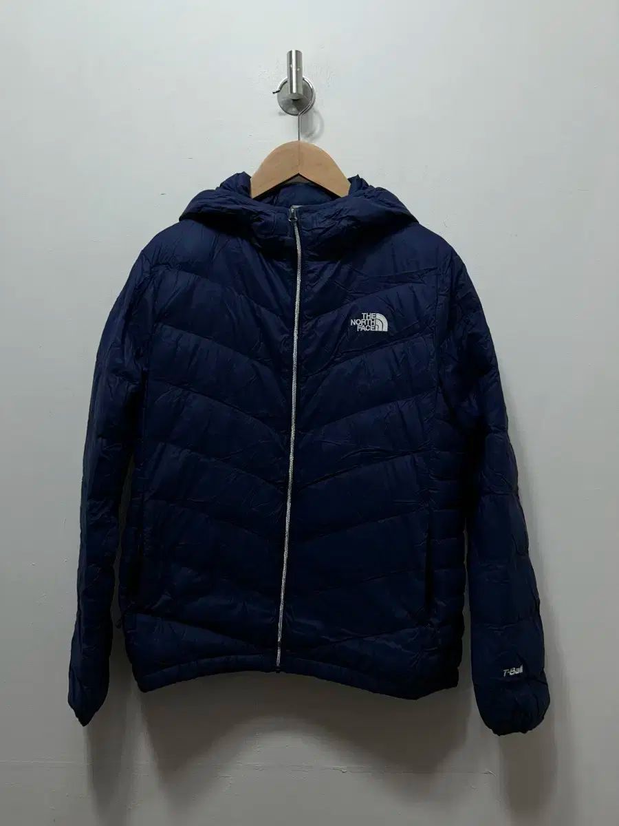 THE NORTH FACE ザノースフェイス フード ダウン ネイビー 160 キッズ