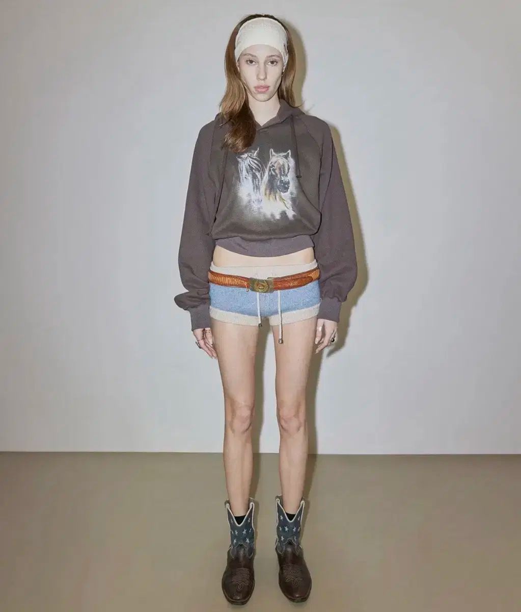 SCULPTOR スカルプター マイクロ ニット ショートパンツ ショーツ