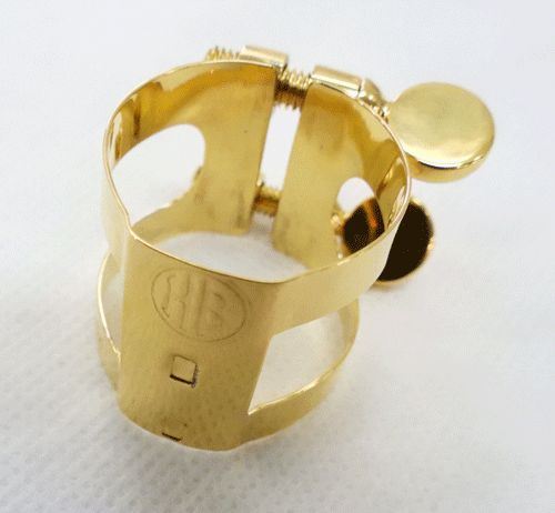 HB)Bbクラリネット用リガチャー ハーモニー 金メッキ仕上げ 池松 郁