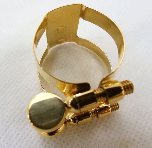 HB)Bbクラリネット用リガチャー ハーモニー 金メッキ仕上げ 池松 郁