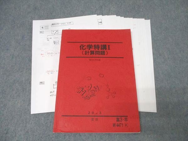 駿台 化学特講I(計算問題) テキスト 2023 夏期 石川正明 023S0D - メルカリ