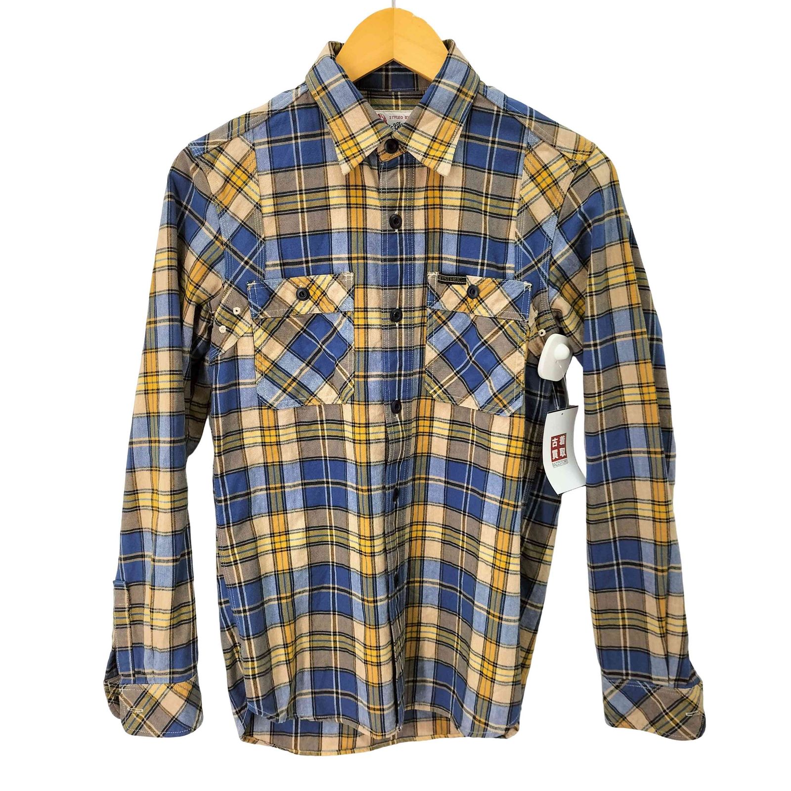 ヒステリックグラマー HYSTERIC GLAMOUR チェック長袖 ワーク ヒステリックグラマー HYSTERIC GLAMOUR チェック長袖 ワーク