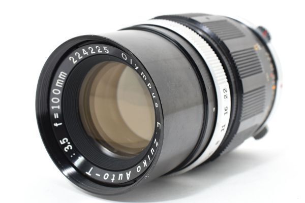 ☆光学美品☆ Olympus オリンパス E.ZUIKO AUTO-T 100mm F3.5 PEN-F/FT