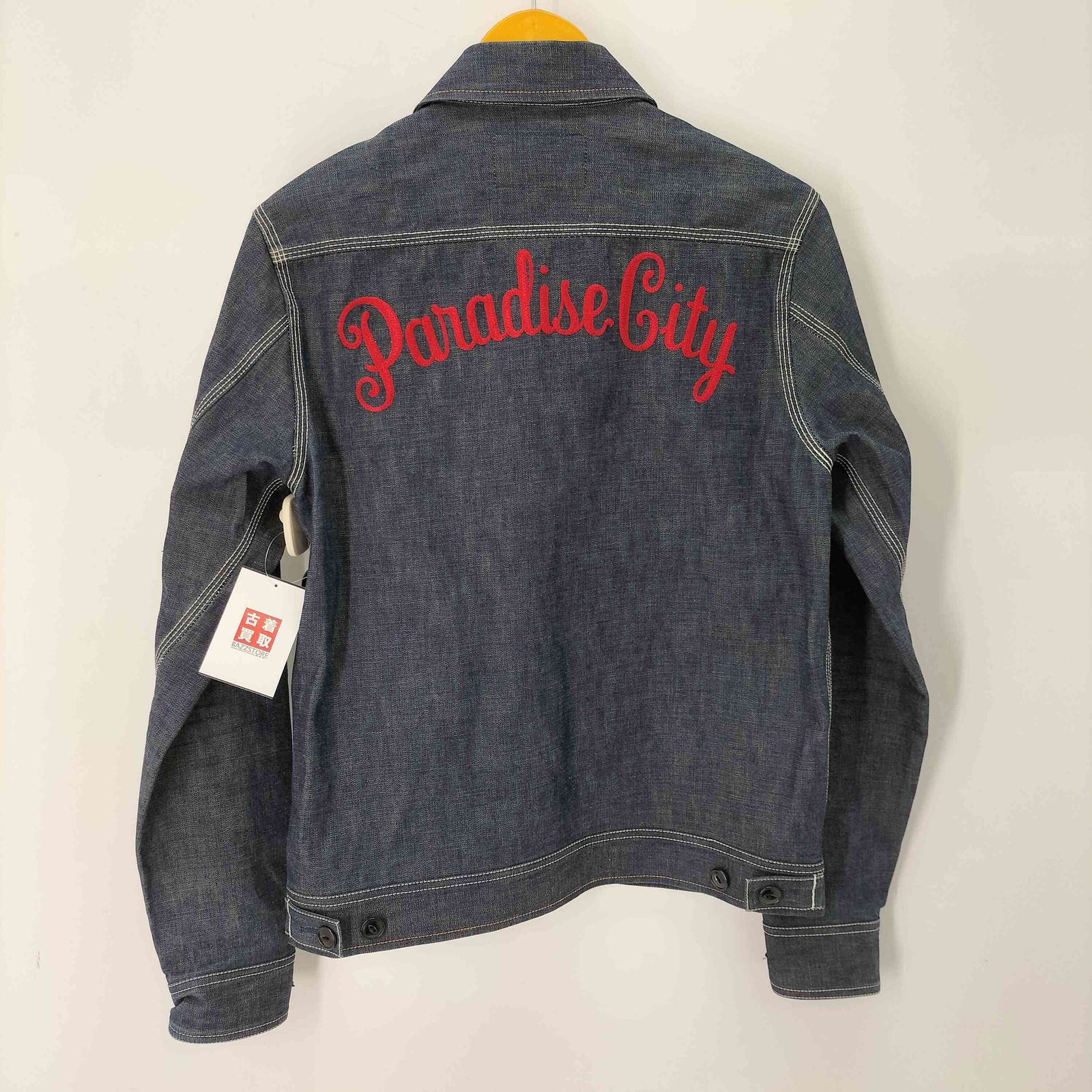 ワコマリア WACKO MARIA 91-B型 GUILTY PARTIES DENIM JACKET チェーンステッチ デニムブルゾン メンズ import S