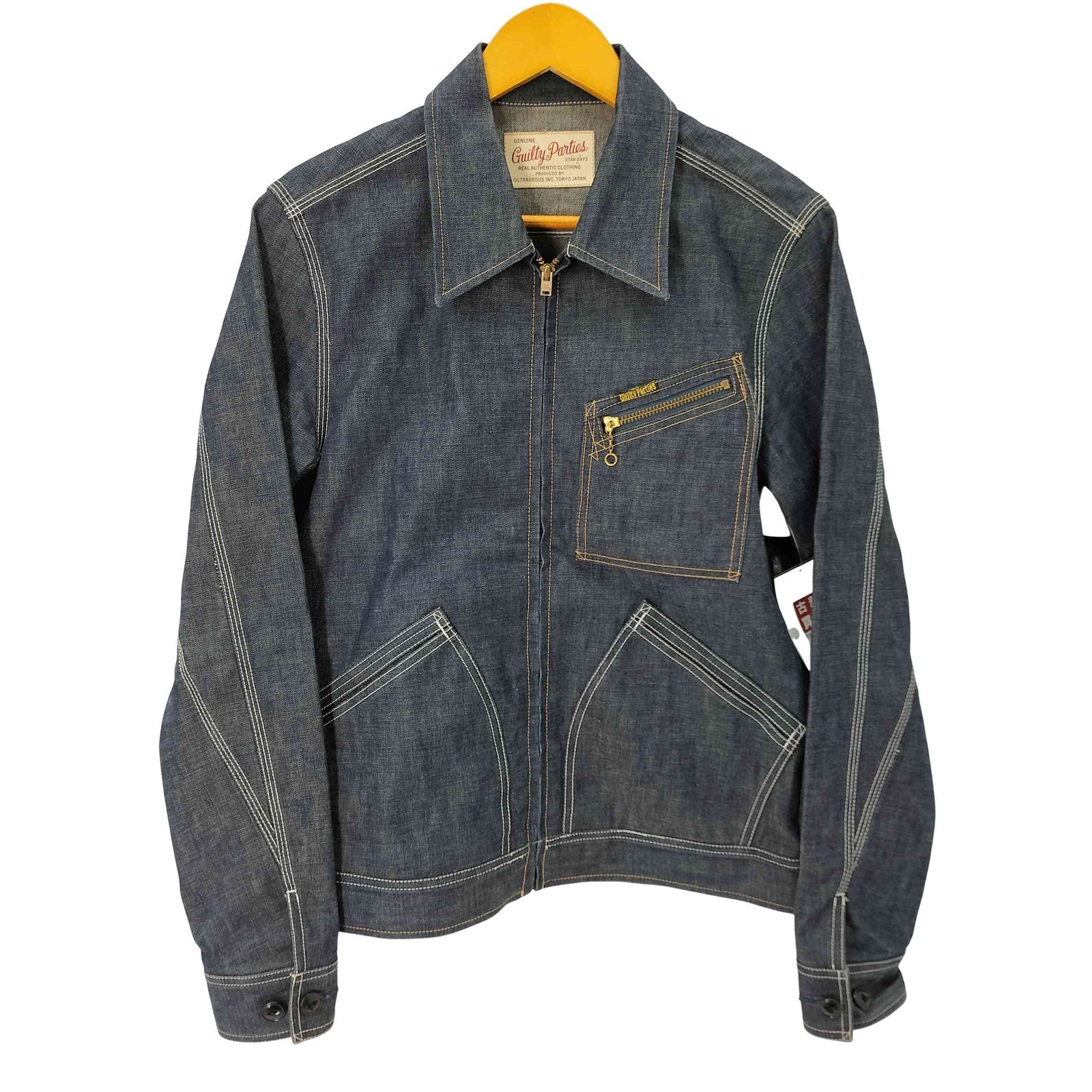 ワコマリア WACKO MARIA 91-B型 GUILTY PARTIES DENIM JACKET チェーン