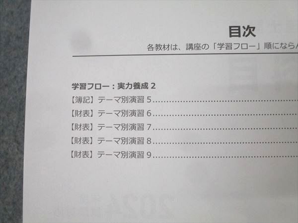 スタディング 税理士講座 簿財(簿記論・財務諸表論)2科目 テーマ別演習