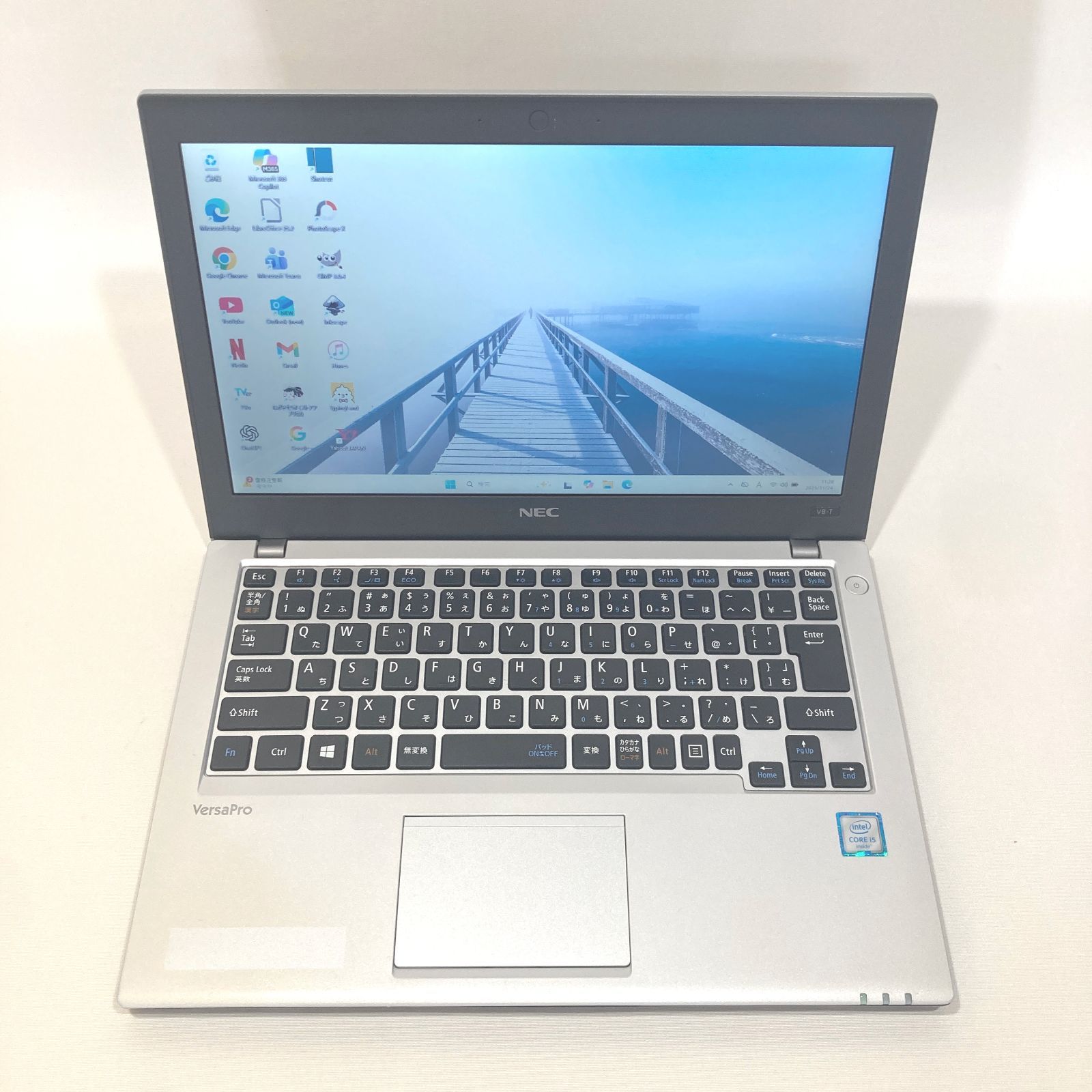 初心者✨快速i5&SSD・軽量◇シルバー◇すぐ使えるノートパソコン◇D397