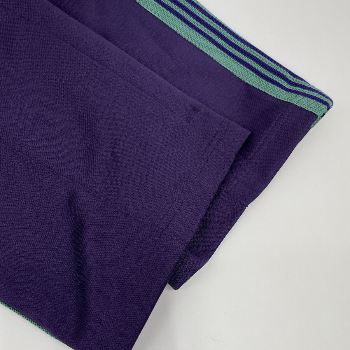 needles ニードルズ IN181 ﾊﾟｰﾌﾟﾙ ﾊﾟﾋﾟﾖﾝ刺繍 ﾄﾗｯｸﾊﾟﾝﾂ S - メルカリ