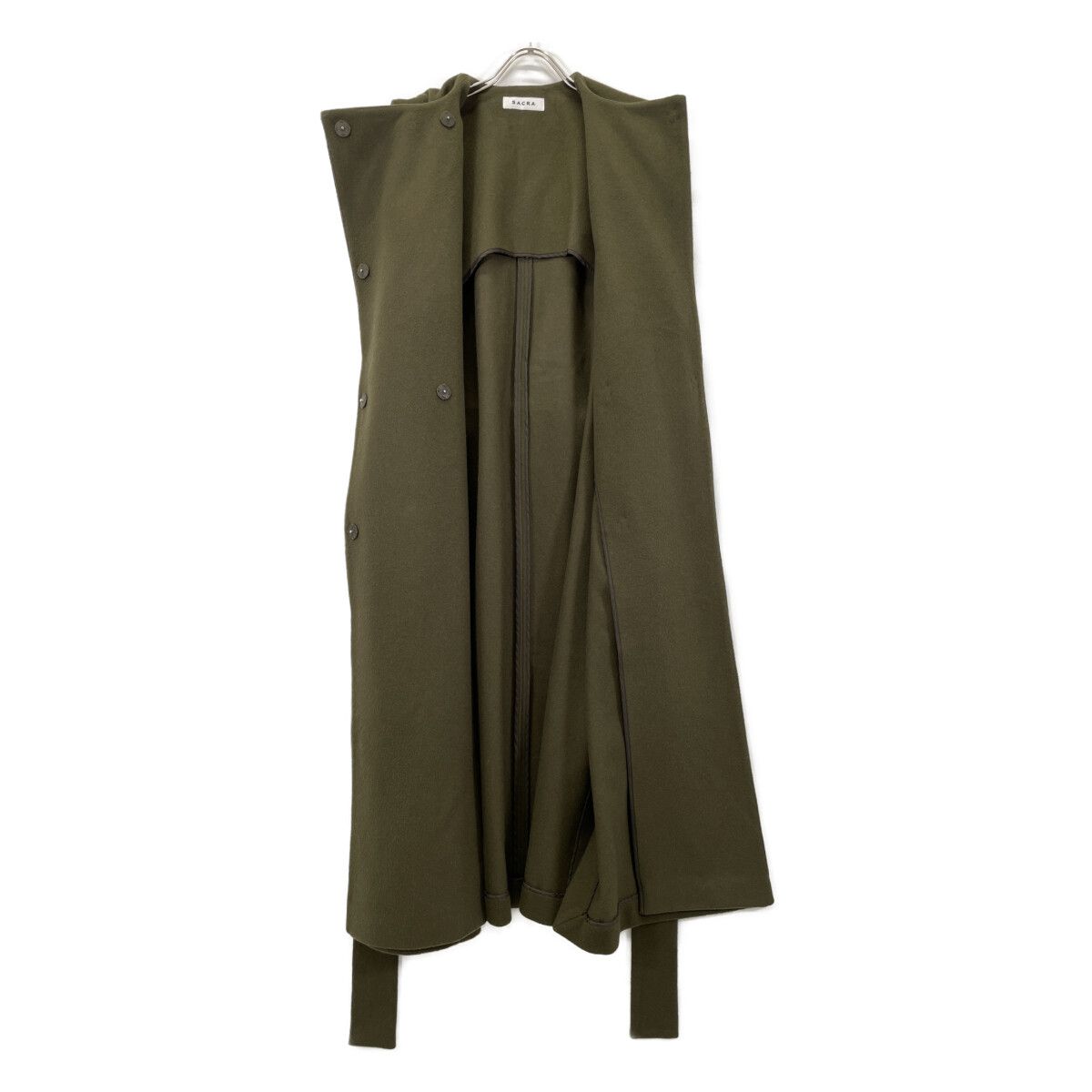 SACRA サクラ 121607061 ｶｰｷ ｳｰﾙﾉｰｶﾗｰﾛﾝｸﾞｼﾞﾚ 38 - メルカリ