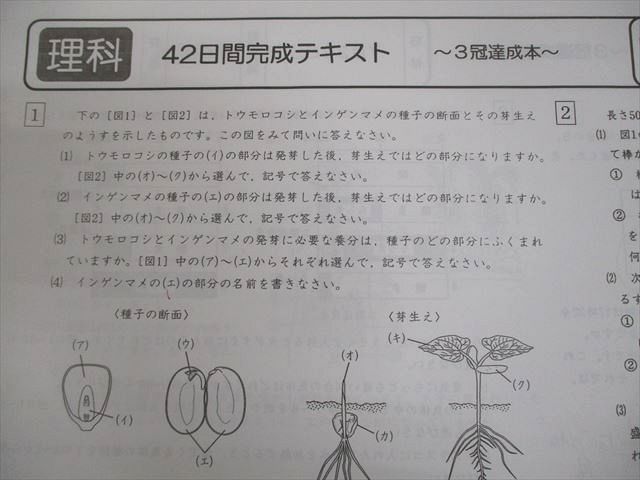 浜学園 小6 男子最難関中合格 3冠達成本1 夏期42日間完成テキスト 算数/国語/理科/成績表つき 計3冊 045M2D 浜学園 小6 男子最難関中合格 3冠達成本 国語/算数/理科 夏期42日間
