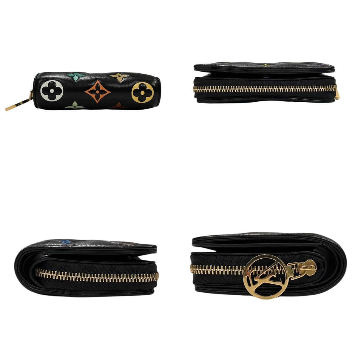 中古】 LOUIS VUITTON ルイ・ヴィトン M13829 二つ折り財布 レディース