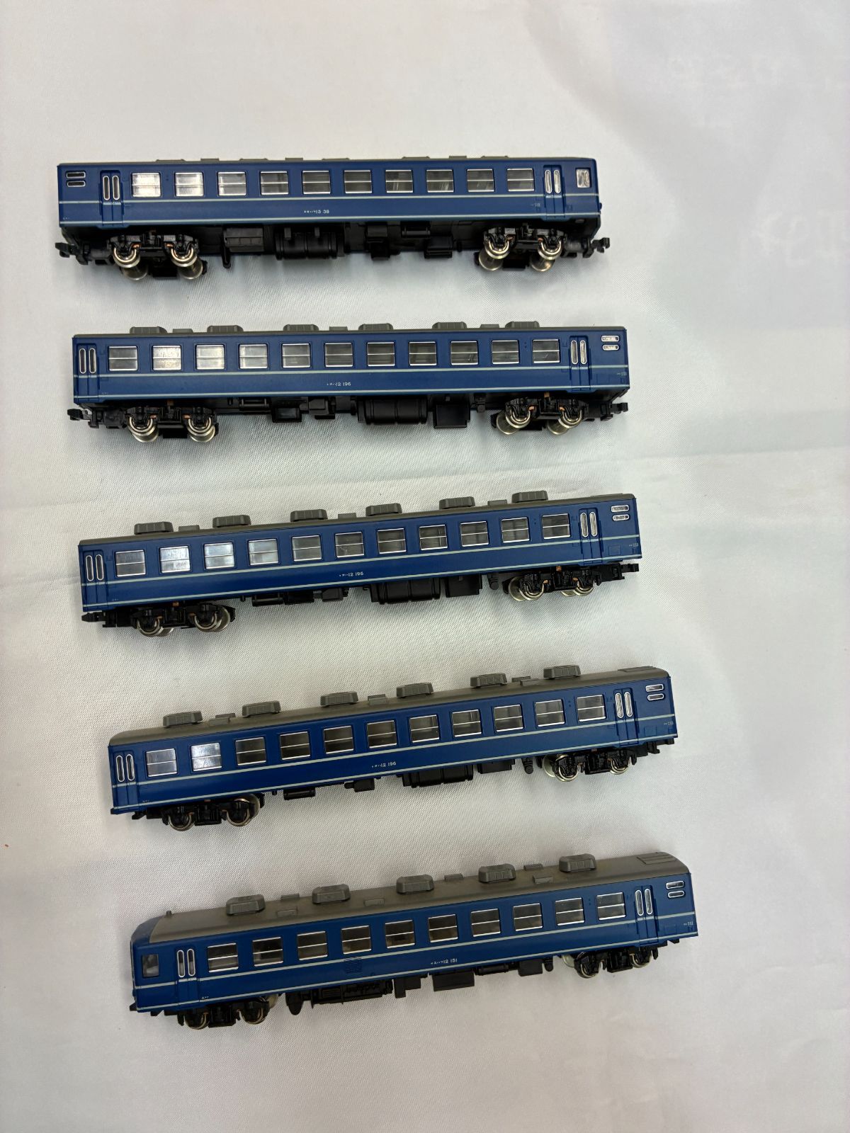 KATO 12系客車7両セット 1-501 オハ12 ×4 ⁄1-502