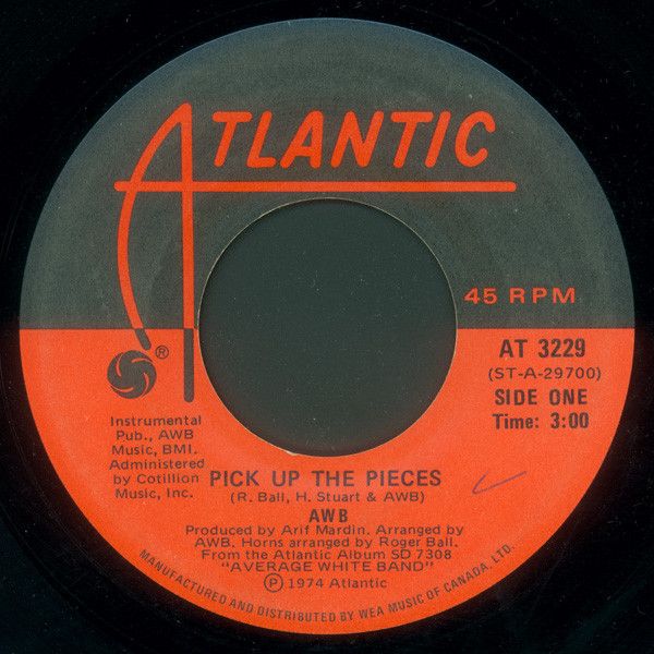 加7” Average White Band Pick Up The Pieces / Work To Do AT3229