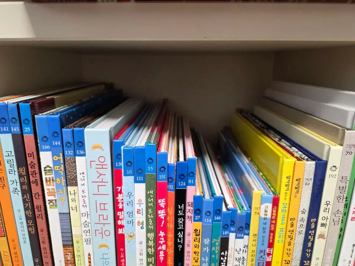 Woongjin アンソニー ブラウン 絵本 38巻 COLORING はがきBOOK