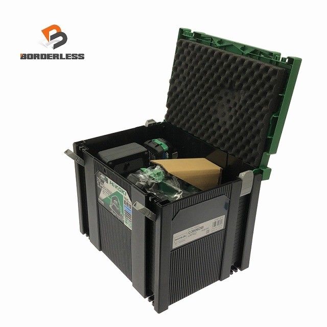 HIKOKI ハイコーキ 36 V 165 mmコードレスマルノコ C 3606 DB 2 XPSZ バッテリー 充電器 ケース 丸ノコ 丸鋸 黒鯱118889